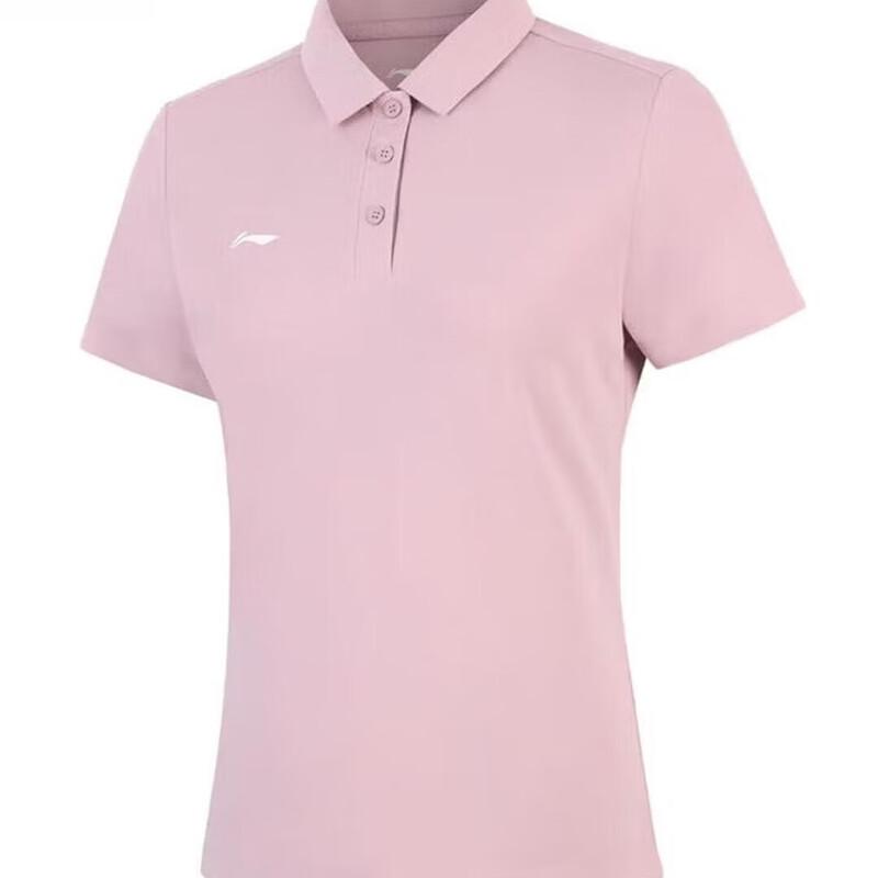 Li-Ning Women s Casual Short Sleeve Polo Shirt M
