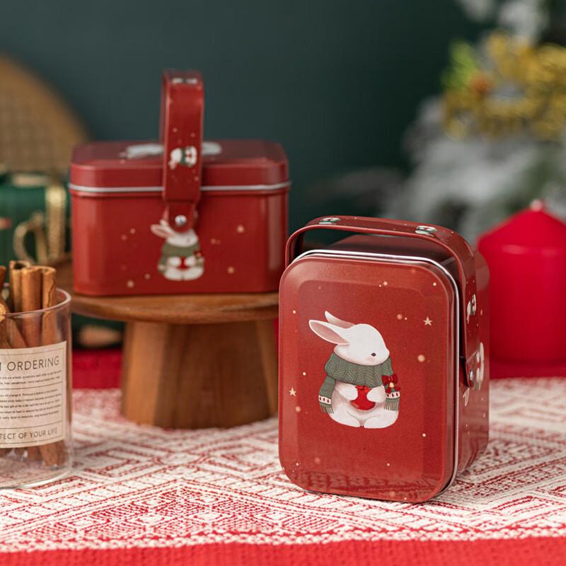 Meidi Scarf Rabbit Tinplate Gift Boxes (Set of 3)