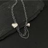 Internet celebrities ins the same Xiaohongshu summer accessories retro light luxury women, fashionable and exquisite glossy love anklet