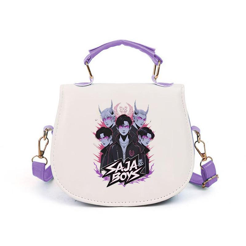 Mädchen Kpop Jäger Derpy Rumi Zoey Mira Bedruckte Schultaschen Kinder Freizeit Schultertaschen Crossbody Bags