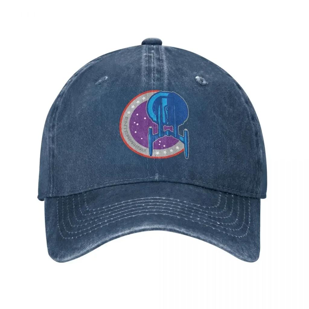 New Star Treks Film Baseball Cap Vintage Distressed Washed Snapback Cap Unisex Style Outdoor Summer Unstructured Soft Hats Cap
