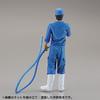 Kaiyodo ART PLA Zookeeper and White Rhino Set, Unpainted and Unassembled Plastic Model Kit AP006
