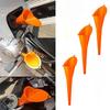 5Pcs Car Long Stem Funnel Gasoline Oil Fuel Filling Tools Anti-splash Plastic Oil Funnel Motorcycle Refueling Tools Accessories.