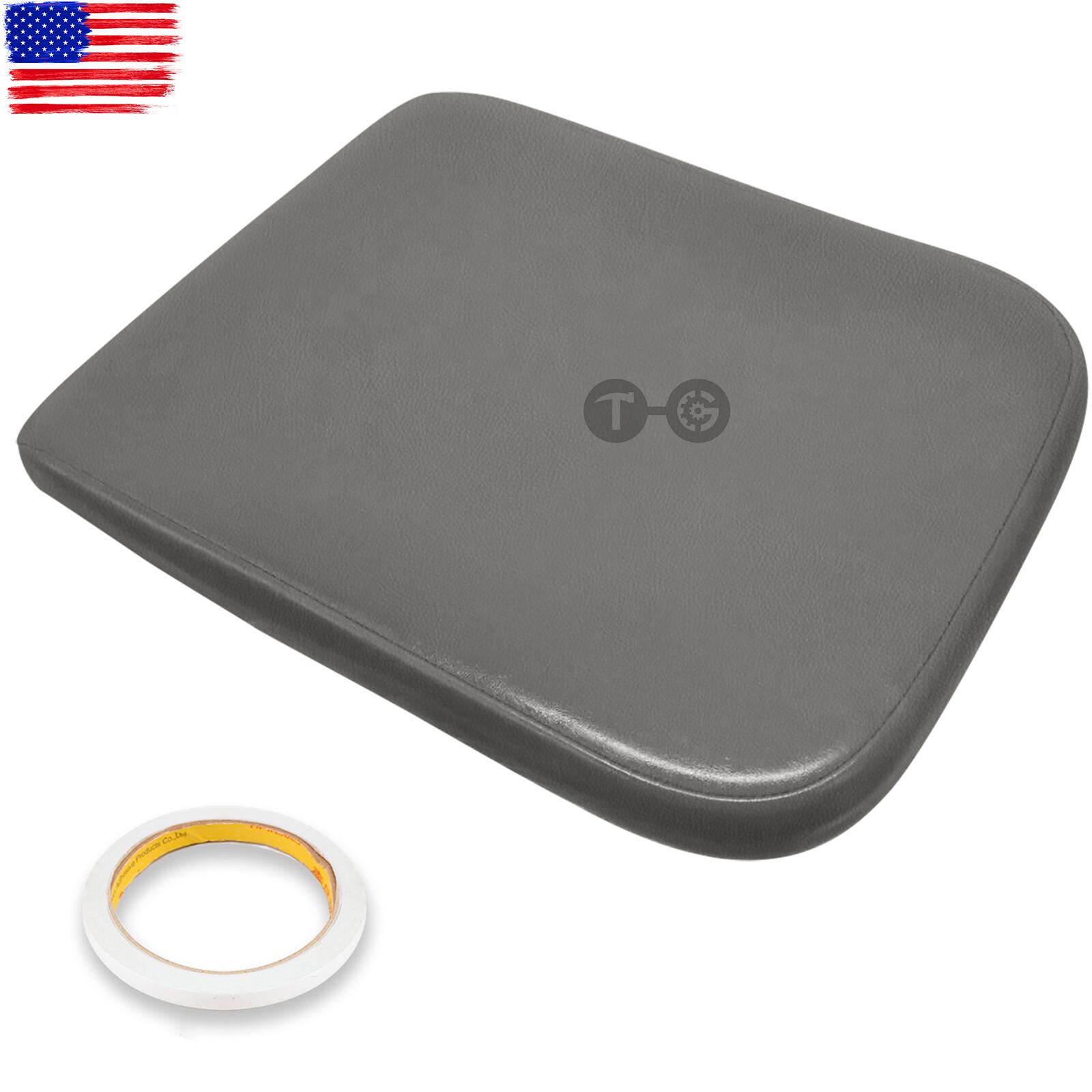 For Dodge Ram 2002-2008 Real Leather Center Console Lid Armrest Cover Gray