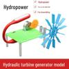 DIY Hand-Crank Hydroelectric Generator Model for Science Experiments