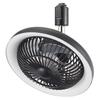 OHM Electric Fan-Equipped LED Rail Light for Lighting Ducts, Black, ORL-FL01-K 06-5024