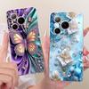 Case For Honor Power 5G Cover DVD-AN00 Transparent Fashion Butterfly Cute Cat Cool Painted Soft Phone Casing For Honor Power 5G