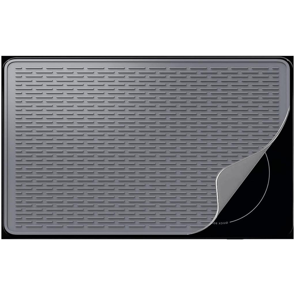 Silicone Stove Mat for Glass Top Stove Glass Cooktop Protector Dish Drying Mats for Kitchen Range Covers for Electric Stove