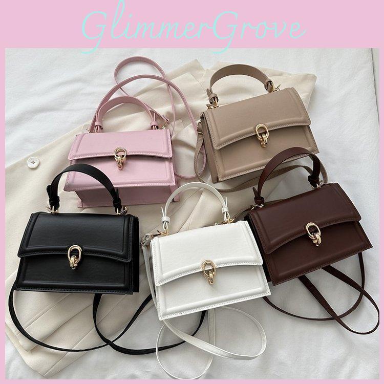 Stylish Urban Chic Small Pu Leather Handbag Fashionable 2023 Designer Purse
