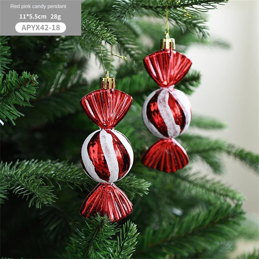 Santa Pendant High-quality Materials Beautifully Holiday Gifts Snowman Pendant Cartoon Design Bright Colors Holiday Accessories
