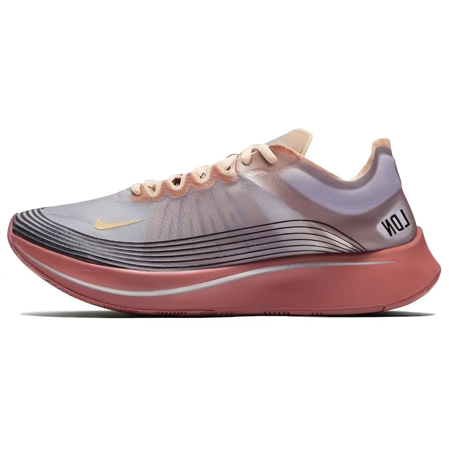 

Nike Zoom Fly SP London Unisex Sneakers Pink Wolf-Grey Desert-Ore-Metallic AV7006-001