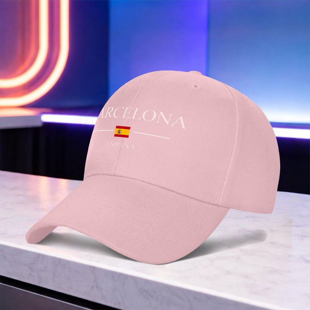 Barcelona Spain Themed Minimalist Maoqing Baseball Cap  Lightweight Unisex for Weddings Parties Festivals  Daily Wear