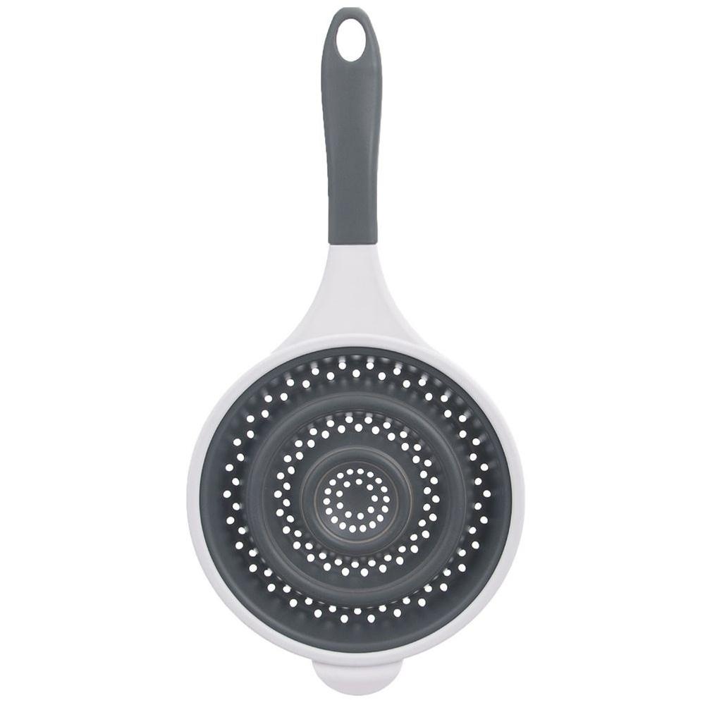 Collapsible Silicone Kitchen Colander KEMP Orion 25.5cm