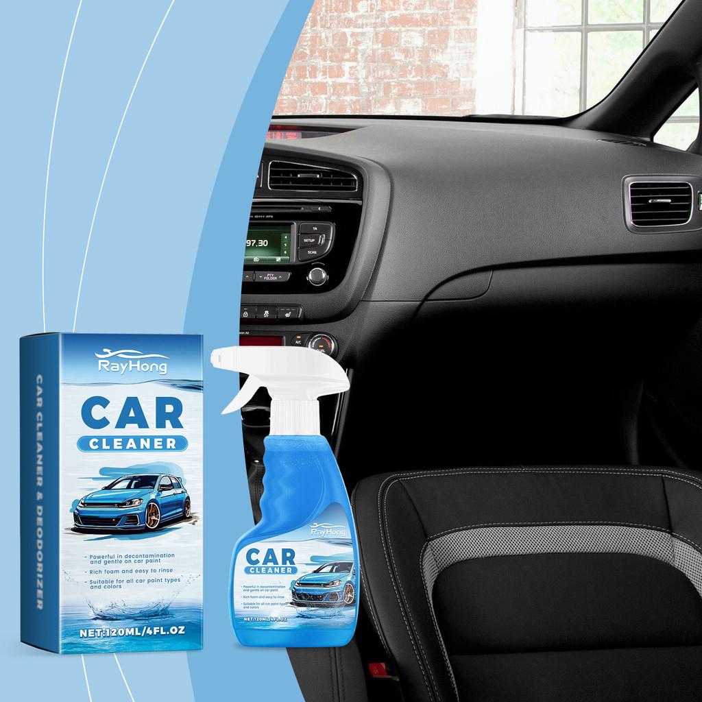 Rayhong Multi-purpose Foam Car Wash Liquid Interior Cleaner Stain Remover 120ml