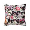 Pillow Case Cute Kuromi Cartoon (28) Soft Pillow Cover Novelty Cushion Cover Custom DIY Pillowcases For Sofa Home Decorative