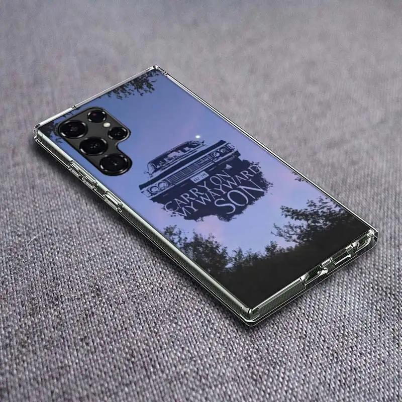 Babaite Supernatural SPN Dean And Sam Clear Phone Case for Samsung Galaxy S21 Plus S24 S23 S20 FE S22 S26 Ultra S25 Edge TPU Cap