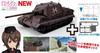 Plastikový model pro dívky, Panzer Final Chapter, Jagdtiger Kuromori Mine School, speciální edice s díly White Flag a dívčí GP-67 v měřítku 1/35.