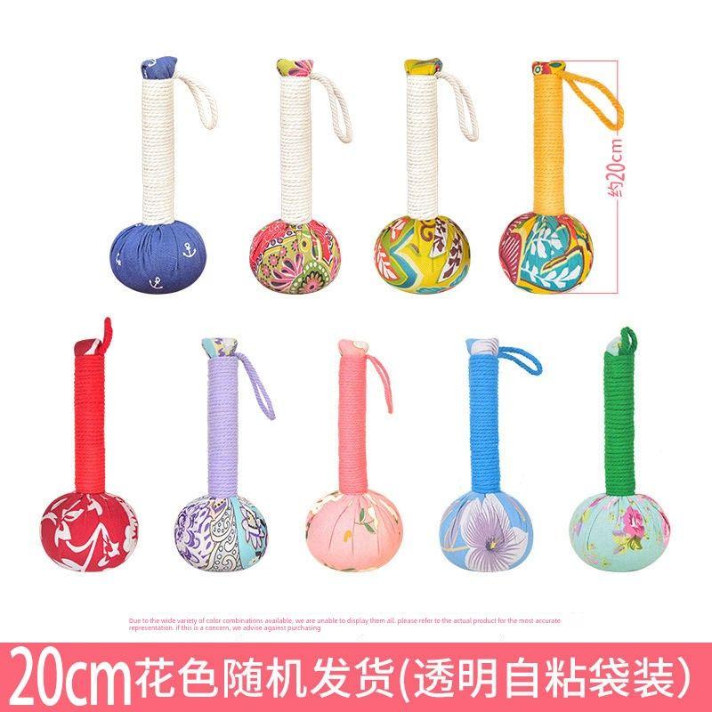 

Moxibustion Hammer for Tapping Back, Shoulders, and Neck, Health-Preserving Hammer, Massage Hammer, Tapping Stick, Extra-Long Meridian Tapping Stick Short Mugwort Hammer 20cm [Ten Colors Mixed Hair]