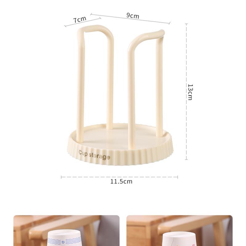 Simple Paper Cup Holder, Disposable Cup Storage Rack, Multifunctional Coffee and Milk Tea Cup Storage Rack, Cup Extractor