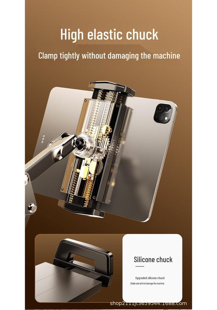 Adjustable Bedside Cantilever Bracket for Flat Surfaces - Telescopic Universal Phone Holder