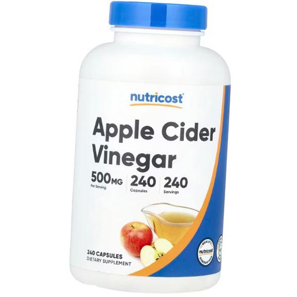 

Яблочный уксус, Apple Cider Vinegar 500, Nutricost 240капс (72647019) 240caps