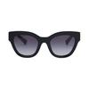 Miu Miu Logo Design Cat Eye Sunglasses Women sunglasses Black SMU01YF-1AB5D1
