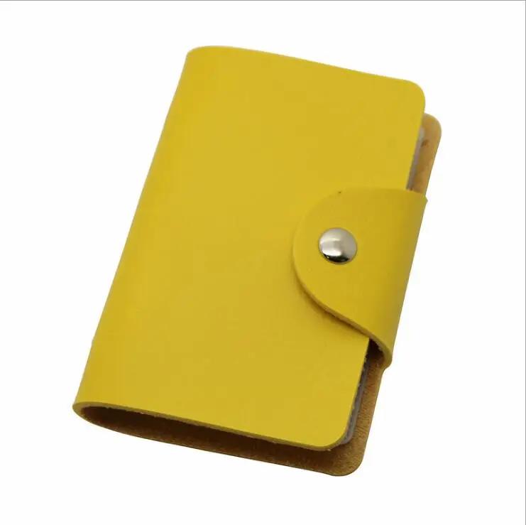 Fashion  Leather Business Credit Card Bank Card Bag  ID Credit Card Holder Cards Case ID Holders Card Keepers