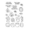 Cactus Silicone Stamp Set, Transparent Clear Stamp & Metal Cutting Dies for Card Making, Scrapbooking, Journaling, DIY Craft Kit