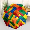 1pc Building blocks Themed High-quality Umbrella,Automatic Opening and Closing Umbrella,Multi-functional Umbrella G0811214
