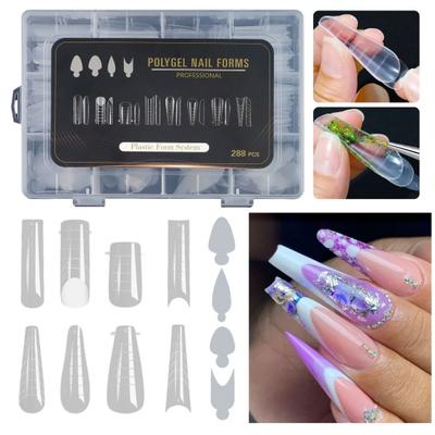 Set Easy To Remove Extension User-friendly Perfect Fitting Fake Nails for DIY
