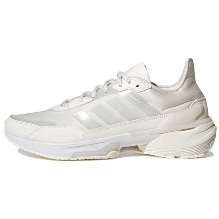 Adidas Mts Comfortable Trendy Shock Absorption Slip Resistant Wear Resistant Rebound Low Top Casual Running Shoes Women Sneakers White Silver HQ6110