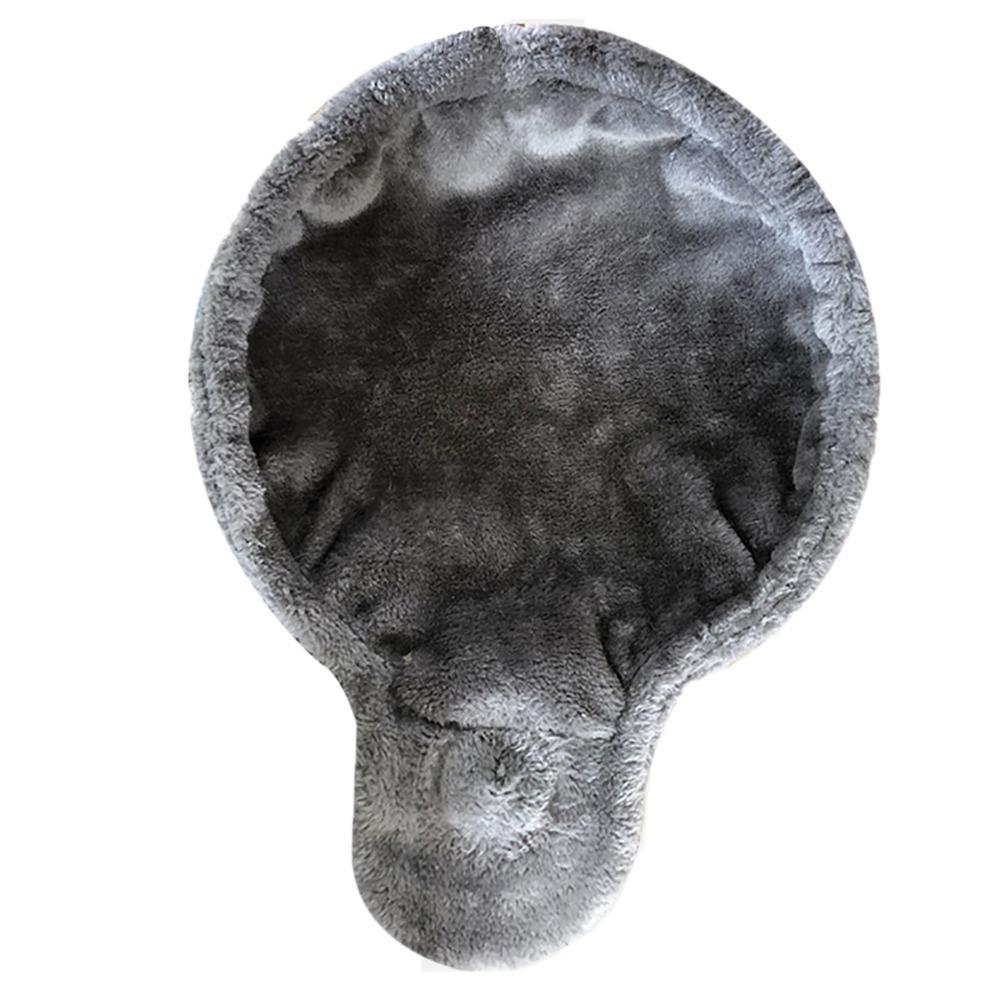 

Spoon Shape Cat Hammock Plush Cat Climbing Frame Accessories Sturdy Cat Wall Mounted Bed Cat