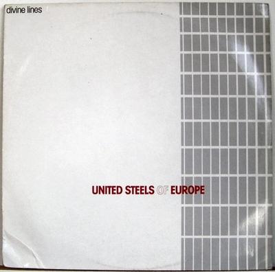 LP Record UNITED STEELS OF EUROPE  Divine Lines 010887 World Wide Musi 1987 Europe CountryFolk Used