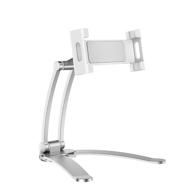 

Mobile phone holder, tablet holder, lazy bedside live game reading and chasing drama multi-function can be hung immediately срібний