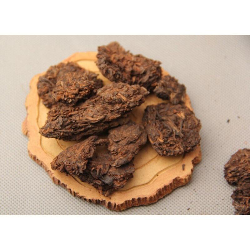 Supreme Aged Golden Buds Lao Cha Tou Pu'er Pu-erh Lös te Puer Ripe Shu 250g