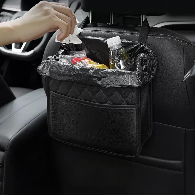 Car Seat Storage Bag, Multifunctional Car Trash Bag, Hanging Storage Bag