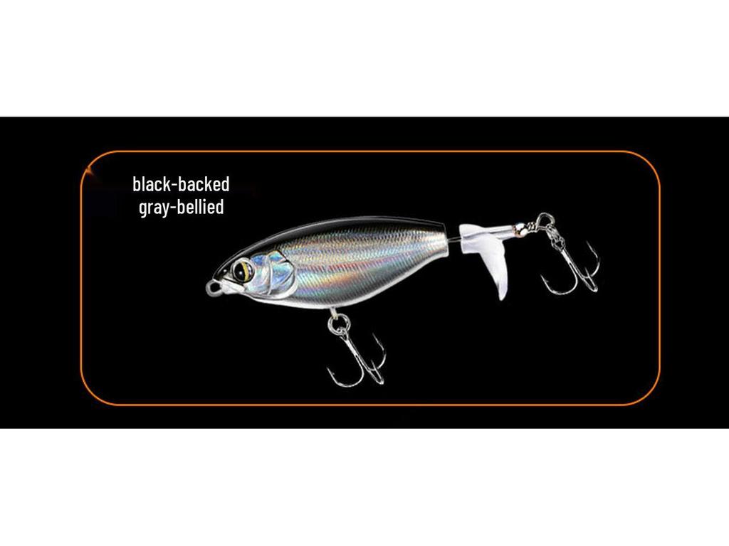 Biomimetic Propeller Topwater Lure for Freshwater & Saltwater Fishing