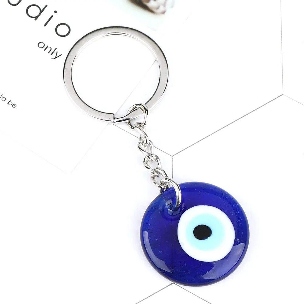 Hand of Fatima Lucky Eye Pendant Turkey Car Hanging Charm Car Jewelry Lucky Eye Keychain  Handbag