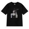 Hot Singer Ariana Grande Dangerous Graphic T shirt Men Women vintage Hip Hop streetwear Unisex100% Cotton short sleeve T-shirts