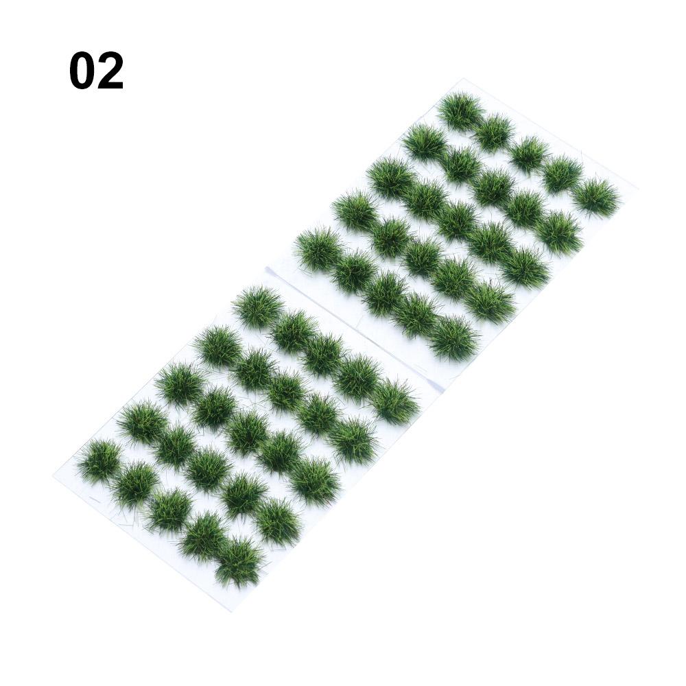 Mutlicolor Simulation Grass Nest Model Sand Scene DIY Material Realistic Grass Tuft Miniature Grass Bushes Plant Cluster Scenery