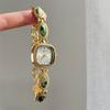 Square Dial Wristwatch Elegant Quartz Watch New Ladies Watch  for Women