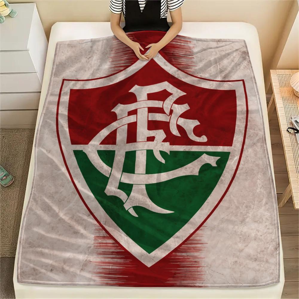 Fluminense Football Club  Print Flannel Blanket, High quality Comfortable for All Seasons, Home Decor, Warmth and Comfort 80cm x 120cm