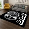 B-BBS Racing Classic Car Cool Motor 3D Print Carpet Rug Art for Room Decor Home Bedroom Gifts Kids Area Rug Non-slip Floor Mat