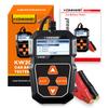 KONNWEI KW208 Battery Tester 12V Automotive Battery Charger Inspection Tools 100 To 2000CCA Cranking Charging Circut Analyzer