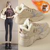 New high-top velvet dad shoes winter thickened snow boots warm sports big cotton shoes