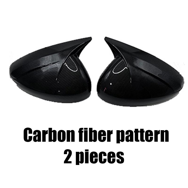 For Peugeot 508 2011 2012 2013 2014 2015 2016 2017 2018 Bullhorn rearview mirror protective cover made of ABS material