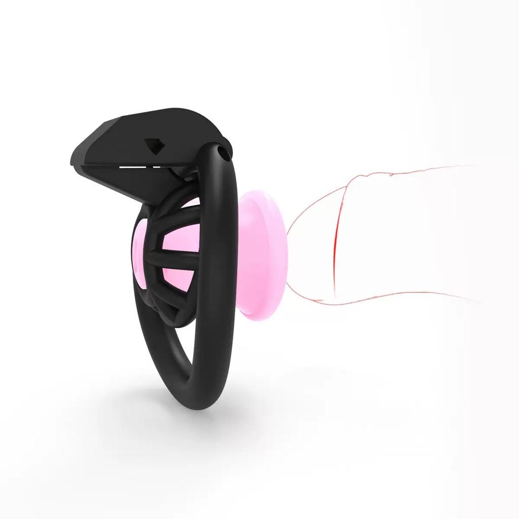 Chastity Cage Male Chastity  With Realistic Dildos Cock Cage Device Dildo BDSM Sex Toys Men Chastity Cage