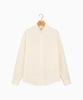 NOHANT Relaxed Poplin Shirt Ivory