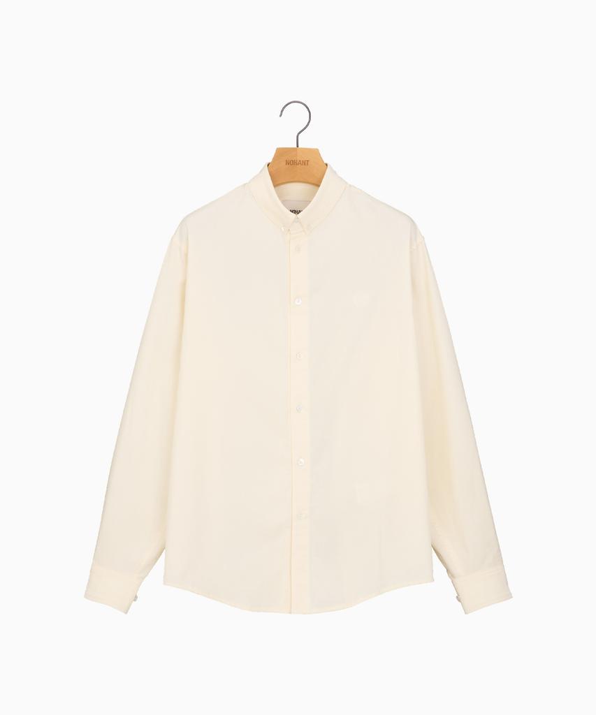 NOHANT Relaxed Poplin Shirt Ivory