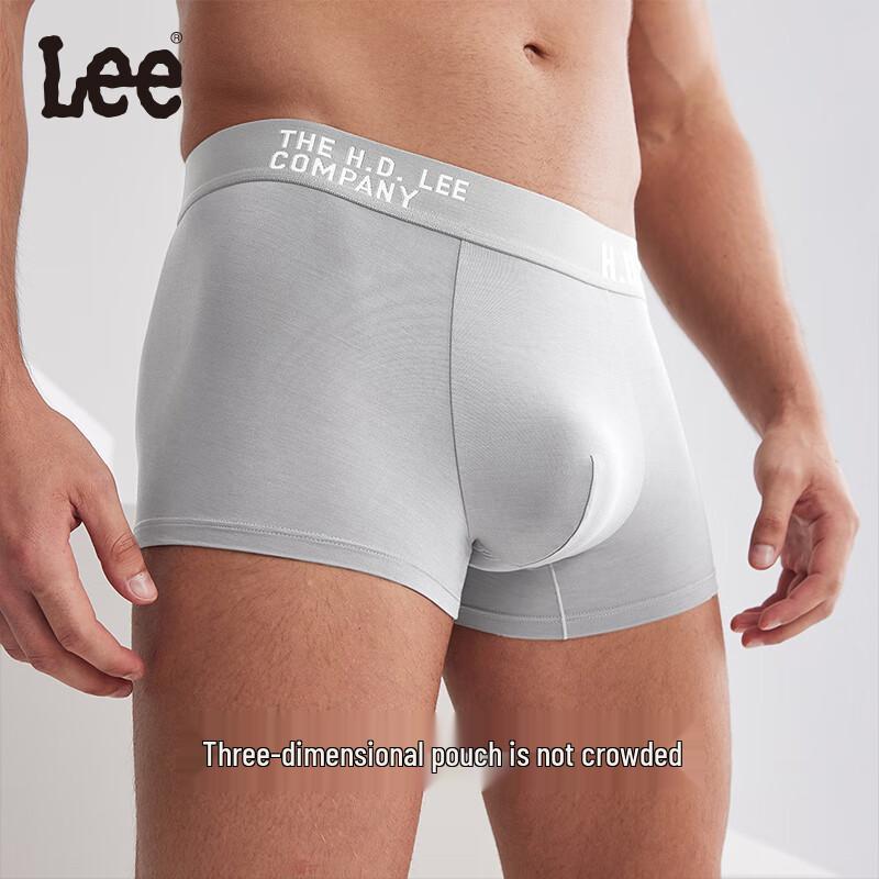Lee Men's Modal Seamless Boxer Briefs